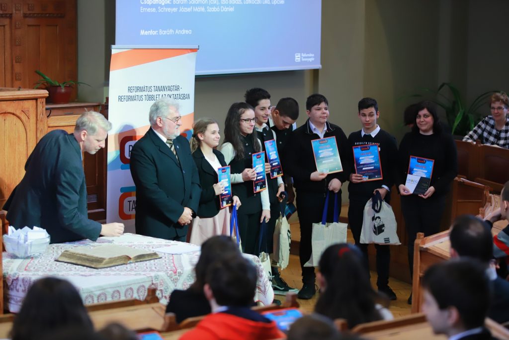 Január 25-én a Magyarországi Református Egyház Zsinati Székházának díszes zsinati tanácstermében került sor a 