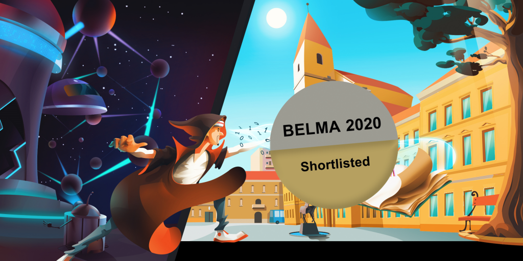 A Peregrin bekerült BELMA idei versenyének döntősei közé. A 12-17 éves diákoknak szánt tananyagok kategóriájában hat másik nevezővel verseng a megtisztelő díjért.