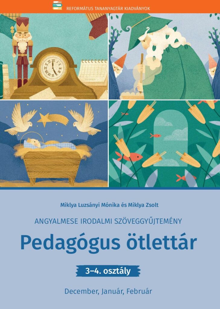 Az Angyalmese kiadványhoz kapcsolódó Pedagógus ötlettár borítója