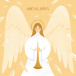 Angyaljárás – az Angyalmese fejezetének illusztrációja