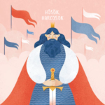 Hősök, harcosok – az Angyalmese fejezetének illusztrációja