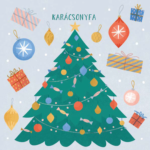 Karácsonyfa – az Angyalmese fejezetének illusztrációja