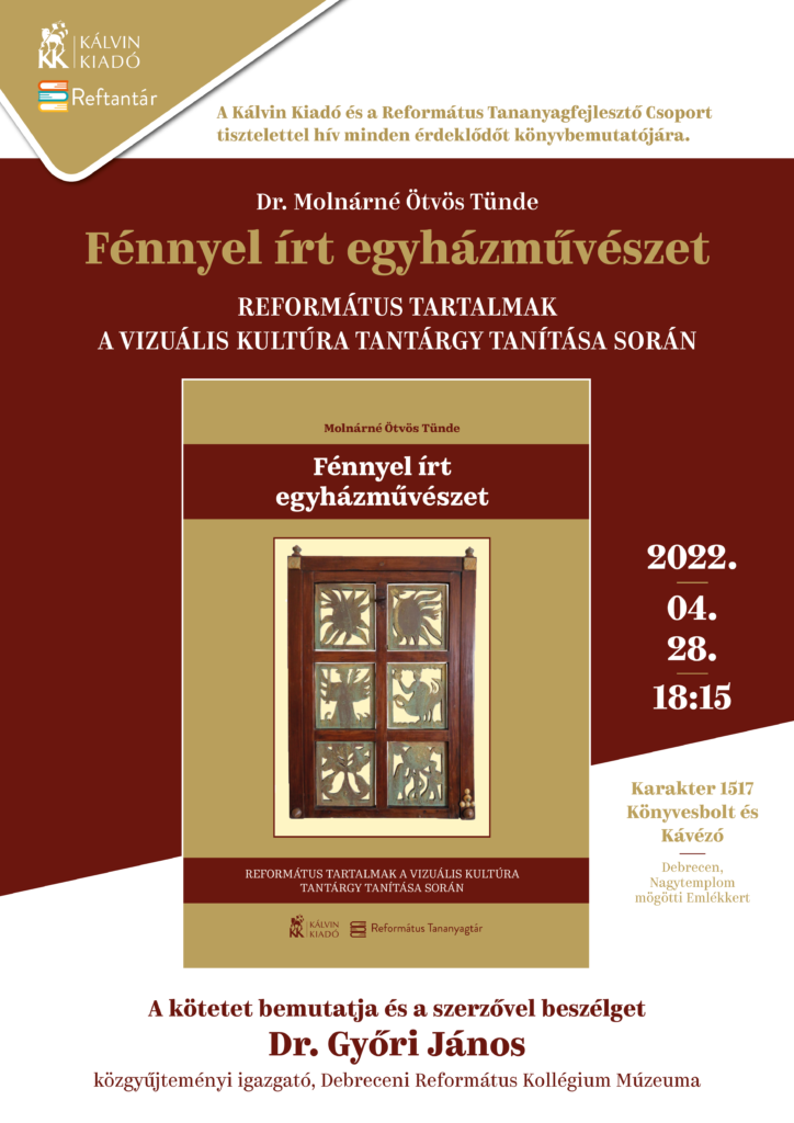 Fénnyel írt egyházművészet könyvbemutató