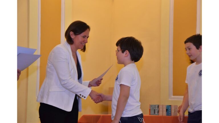 Tanulmányi verseny díjátadó