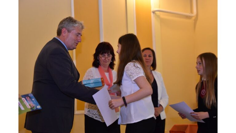 Tanulmányi verseny díjátadó