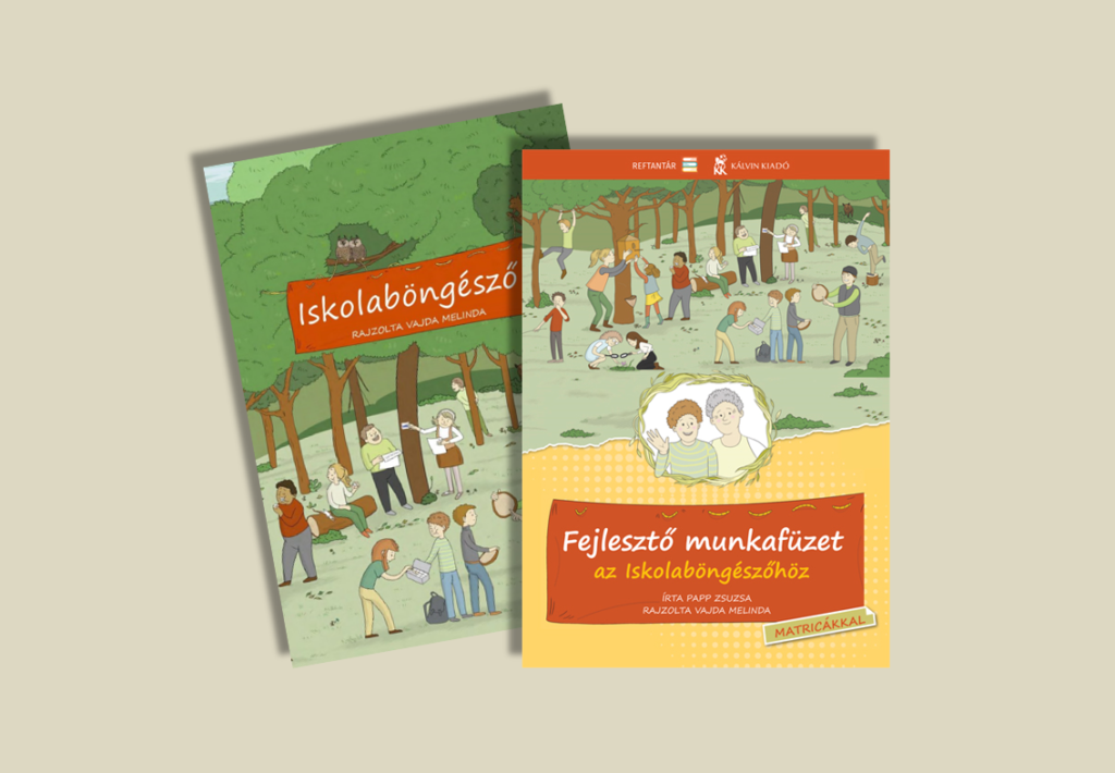 Óvodásoknak és alsósoknak szánt készségfejlesztő, matricás munkafüzettel egészült ki az Iskolaböngésző könyvcsalád.