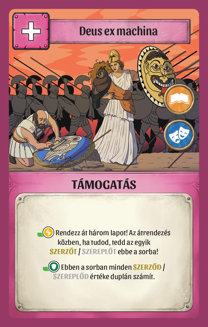 Mecénátus kártyajáték - Deus ex machina