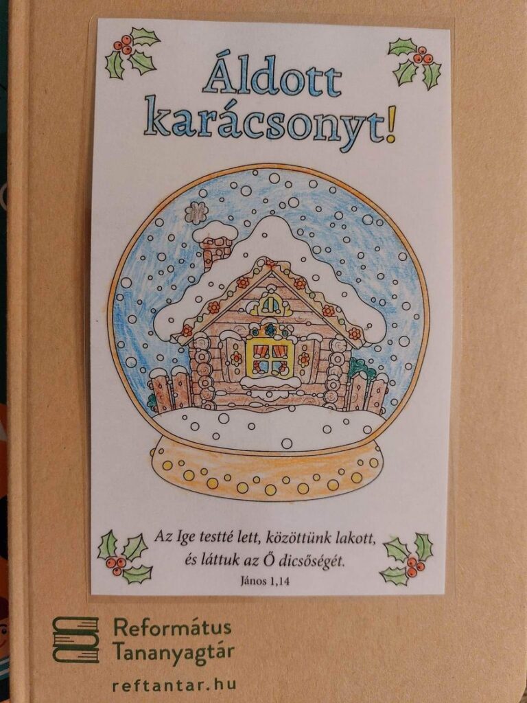 Kőröstetétleni karácsonyi képeslap