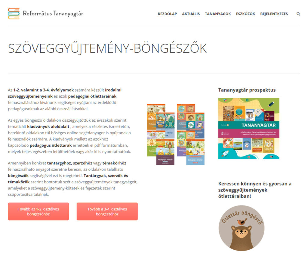Szöveggyűjtemény-böngészők Szöveggyűjtemény-böngészők