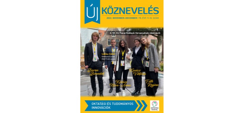 Új Köznevelés folyóírat 2022. november-december